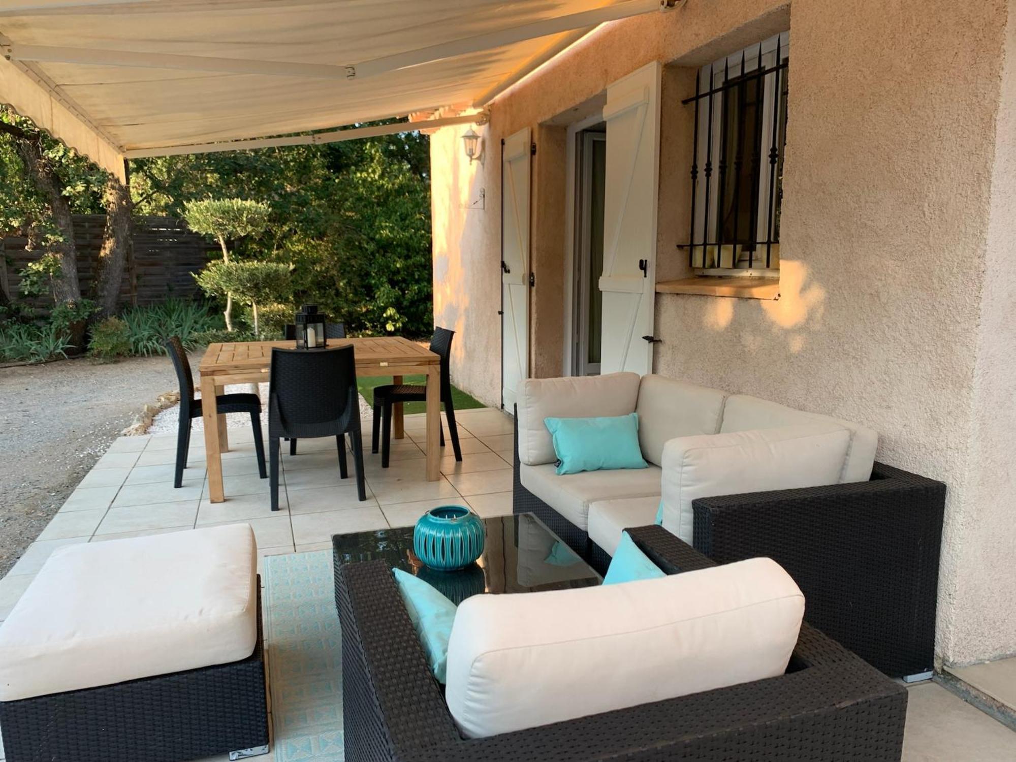 Villa climatisée, piscine privée chauffée, Fitness proche Cannes, Fréjus, St Raphael, Grasse Montauroux Extérieur photo
